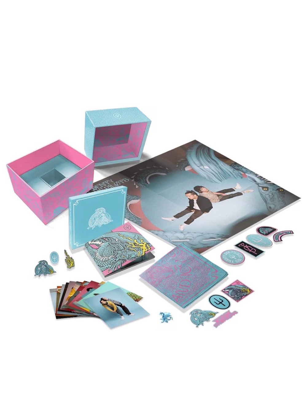 Twenty One Pilots Scaled and Icy Complete Limited Edition Box Set CD 2021 RARE